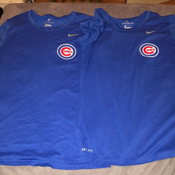2 Nike Cubs tees - Picture 1 of 4